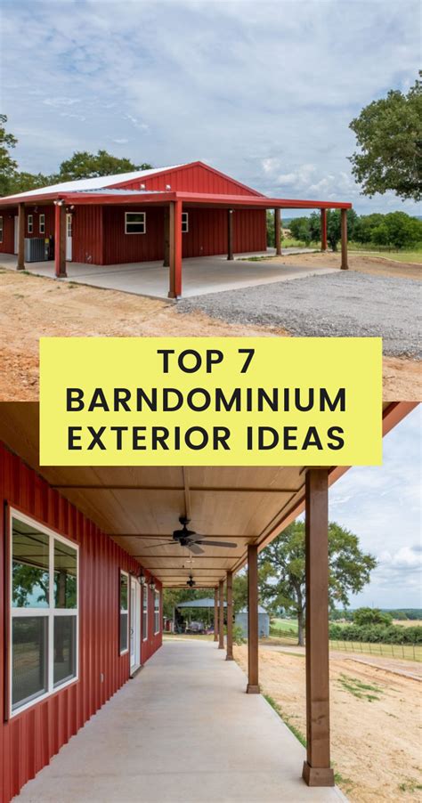 Top 7 barndominium exterior ideas – Artofit