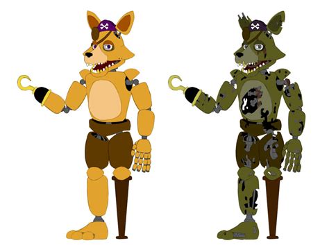 golden foxy remake  shadowtoychica  deviantart