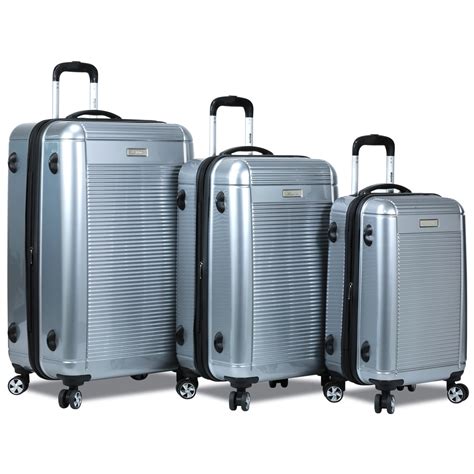 Contour 3 Piece Hardside Spinner TSA Lock Luggage Set - Walmart.com