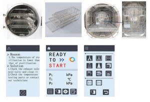 AUTOCLAVE AUTOMATICA HORIZONTAL CLASE B NORMA EUROPEA PARA