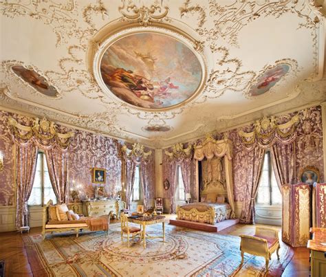 Marble House Alvas Bedroom Palace Interior Castles Interior Mansion