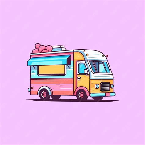 ice cream truck clip art 10