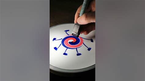 Spin Art With Whiteboard And Potters Wheel 今日のろくろ遊び。 Youtube