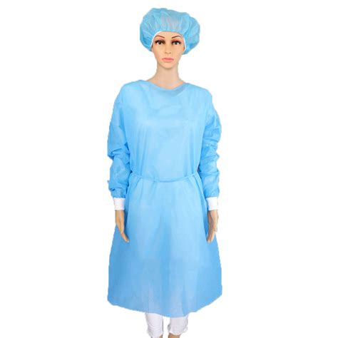 Supply Customized Hospital Disposable SMS Isolation Gown Wholesale