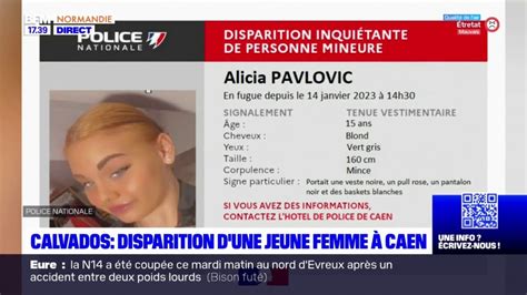 Calvados Appel T Moins Pour Une Retrouver Une Jeune Fille De Ans