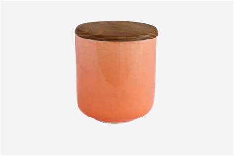 Ceramic Jar with Wooden Lid - Hunar