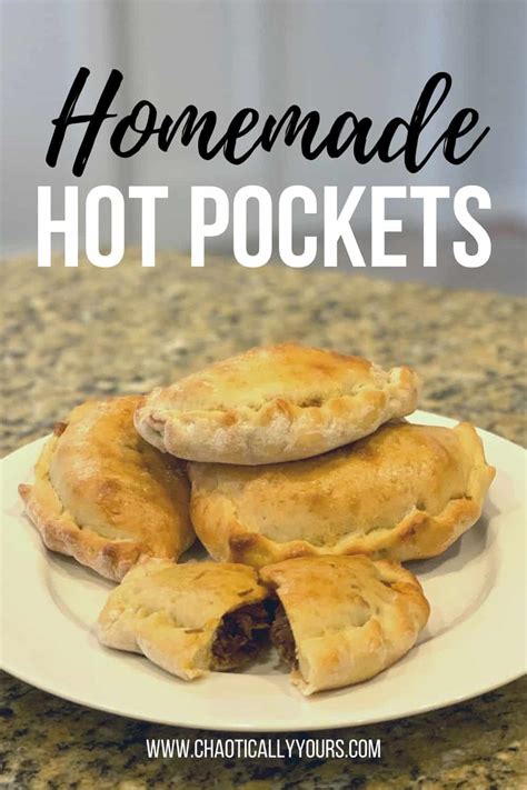 Homemade Hot Pockets Beef And Cheddar Chaotically Yours