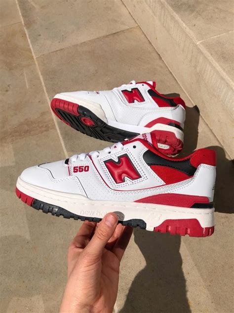 Популярные мужские кожаные кроссовки new balance 550 🆕 нью баланс ...