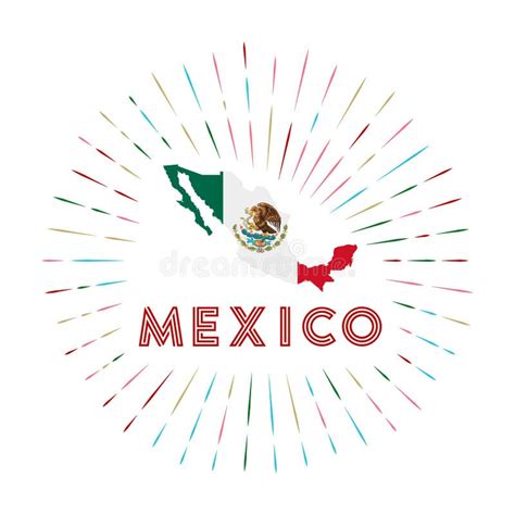 Badge Flag Mexican Stock Illustrations 982 Badge Flag Mexican Stock