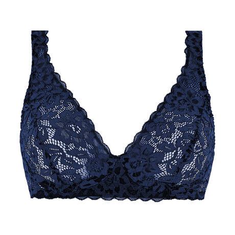 Calida 2 Pieces Lingerie Set Natural Comfort Lace Dark Blue