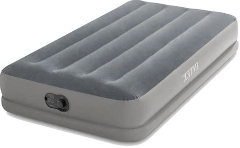 Кровать надувная велюр Intex 64112 со встроенным насосом (220-240В ...