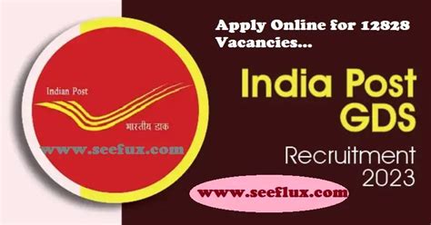 India Post Gds Recruitment 2023 Seefluxcom