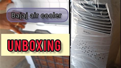 Bajaj Tmh 36 Skive Tower Air Cooler Review Unboxing Bajaj Air Cooler Youtube