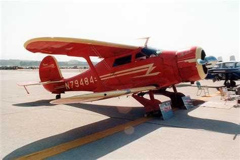 Beechcraft D17S Staggerwing Five-seat Cabin Biplane