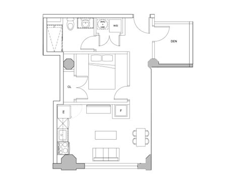 Floor Plans Of The Tidewater In Philadelphia Pa