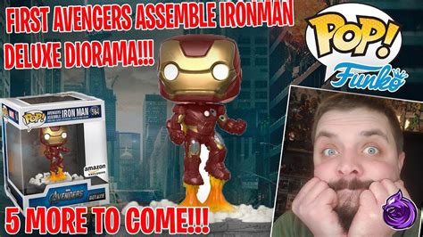 New Deluxe Marvel Avengers Assemble Series Funko Pop Ironman Of