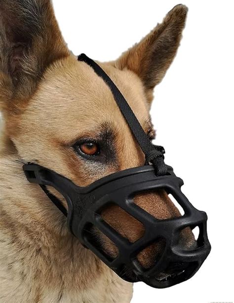 Dog Muzzle, Breathable Basket Muzzles for Small, Medium, Large and X ...