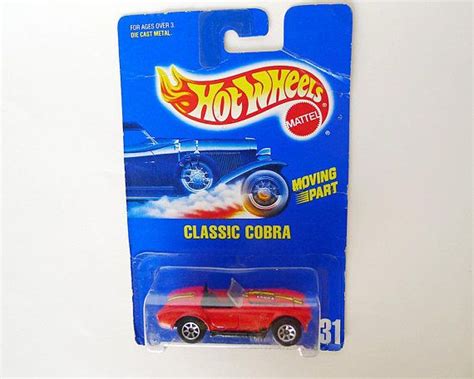 Hot Wheels Classic Cobra Hotwheels New In Package Red Etsy Hot Wheels Cobra Classic