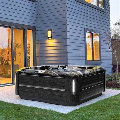 Large Jacuzzi Hot Tub With Open Seating