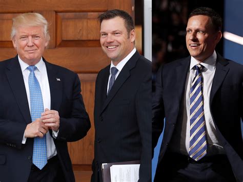 Peter Thiel, Trump’s biggest supporter in Silicon Valley, is reportedly