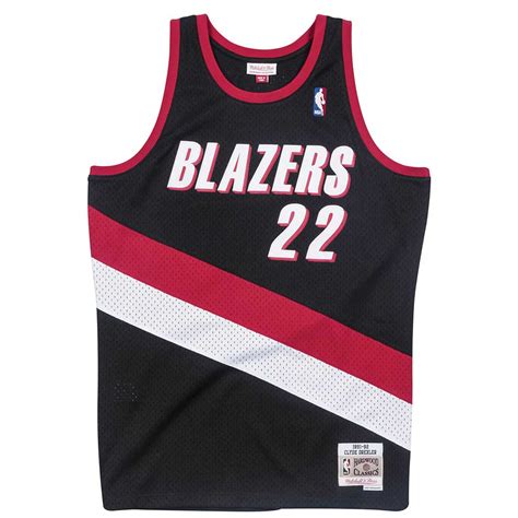 Mitchell Ness Clyde Drexler Blazers Jersey KICKZ