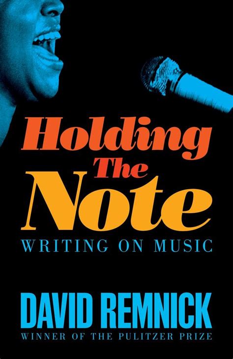 Holding The Note David Remnick Buch Jpc