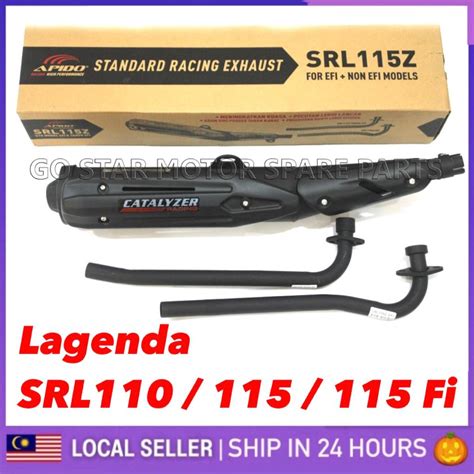 Lagenda Fi Srl Srl Exhaust Standard Racing Apido Nlk Exzos