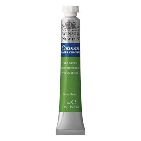 Winsor & Newton - Cotman Watercolor - 8ml Tube - Sap Green, 1 - QFC