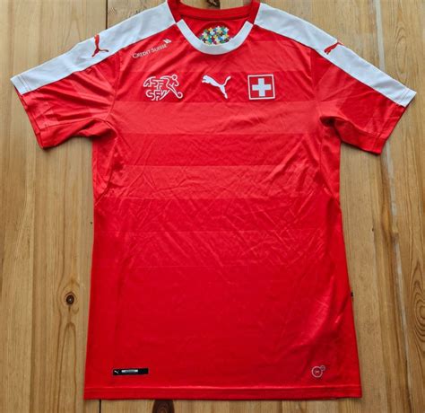 Trikot Schweiz Puma Gr Sse S Schweizer Fussball Nati Euro Kaufen Auf