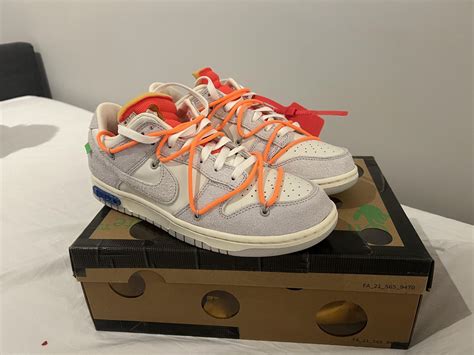 My latest pick up. Always wanted Off-White dunks and i finally got them ...