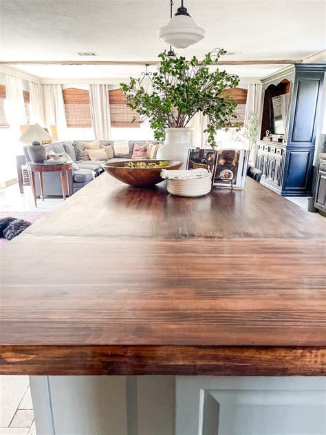 Get The Look Of Butcher Block Countertops With These Affordable