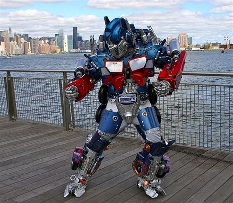 Transformers Optimus Prime Cosplay Costume by Brooklyn RobotWorks #Robot | Robot costumes ...