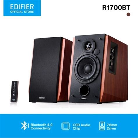 Jual Edifier R Bt Wireless Bluetooth Speaker Multimedia Wood