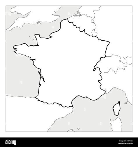 Map Of France With Surrounding Countries Dreddy Kimberlee