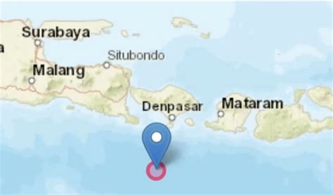 Gempa Magnitudo Guncang Kuta Bali Senin Dini Hari Suara Surabaya