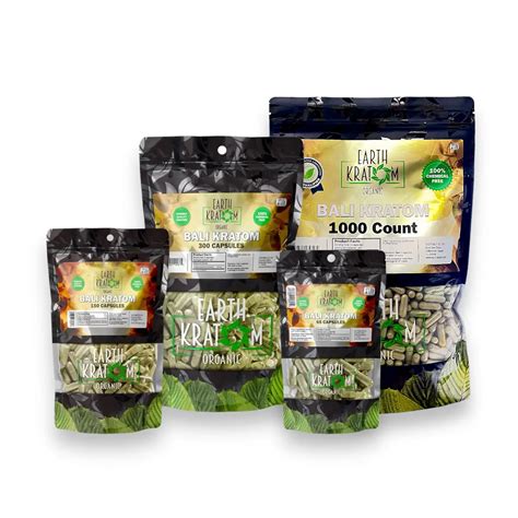 Earth Kratom | Kratom Capsules and Powder | Pure Leaf Kratom