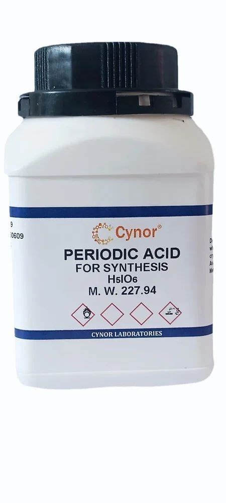 Periodic Acid For Synthesis 100 Gm At ₹ 8500kg Laboratory Chemicalss