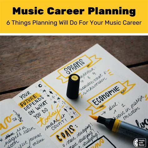 Music Career Planning Important Planning Tips