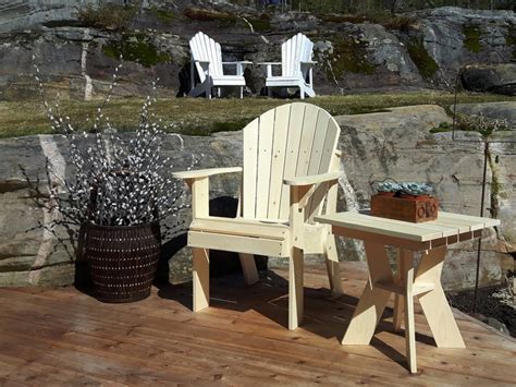 Adirondack Patio Set Plans Dwg Files For Cnc Machines Etsy Canada