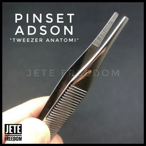 Jual Pinset Adson Anatomi Cm Tweezer Anatomy Dental Anatomis