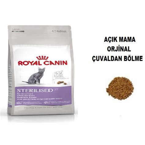 Royal Canin Sterilised 37 Kısırlaştırılmış 2 Kg Açık Kedi Mamas n11