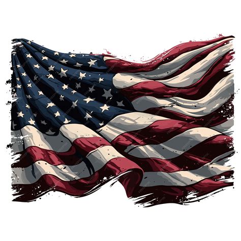 Premium Vector Free Vector An American Flag