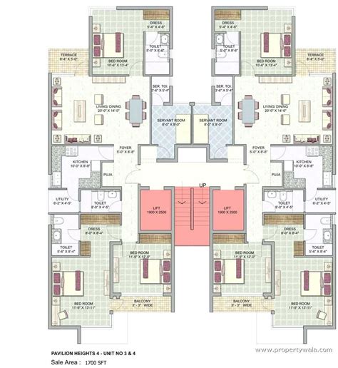 26 Four Plex 4 Unit Apartment Building Floor Plans Most Important New