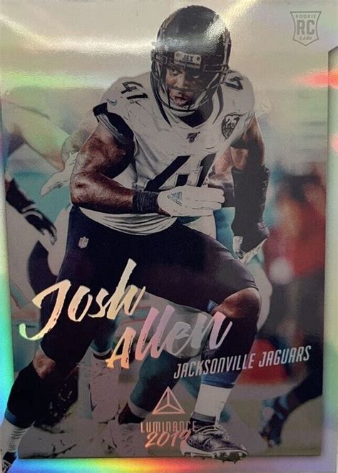 Josh Hines Allen 2019 Chronicles 213 Luminance Update Price Guide