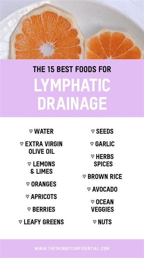 The Best Foods For Lymphatic Drainage Artofit