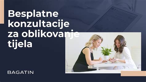 Besplatne Konzultacije Za Oblikovanje Tijela Poliklinika Bagatin