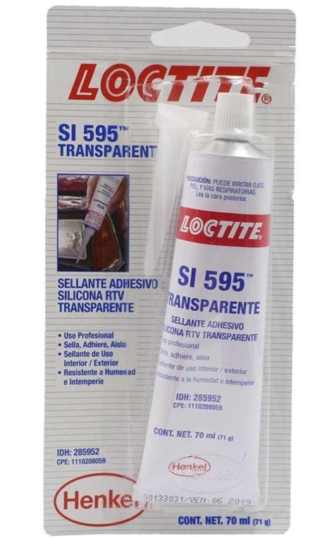 LOCTITE SI 596 Silicon RTV Rojo TCI ELSALVADOR