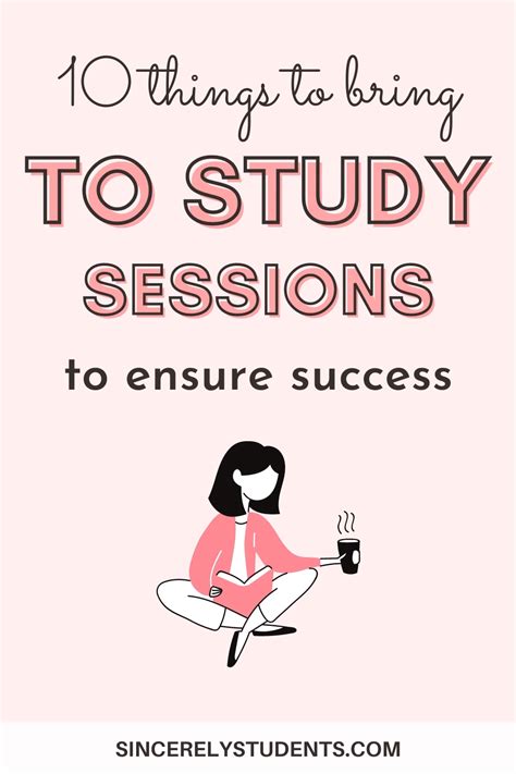 10 Brilliant Things To Bring To Study Sessions To Ensure An Effective