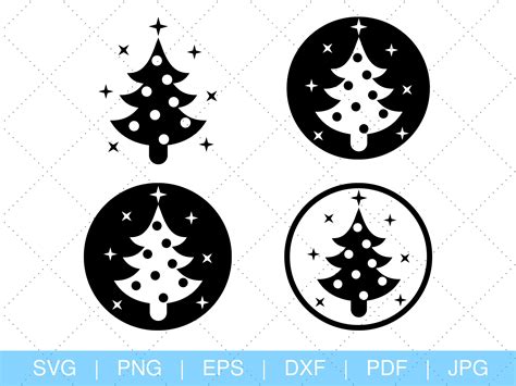 Christmas Tree Ornaments Svg Graphic By Arthittm2 · Creative Fabrica