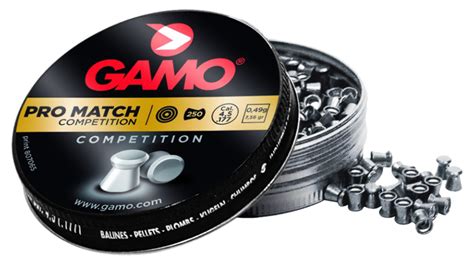 Boîte de 250 plombs Gamo Pro Match Competition calibre 4 5 mm Tir de